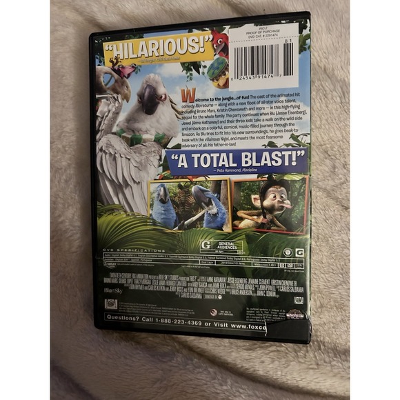 RIO 2 DVD‎ - Picture 2 of 3